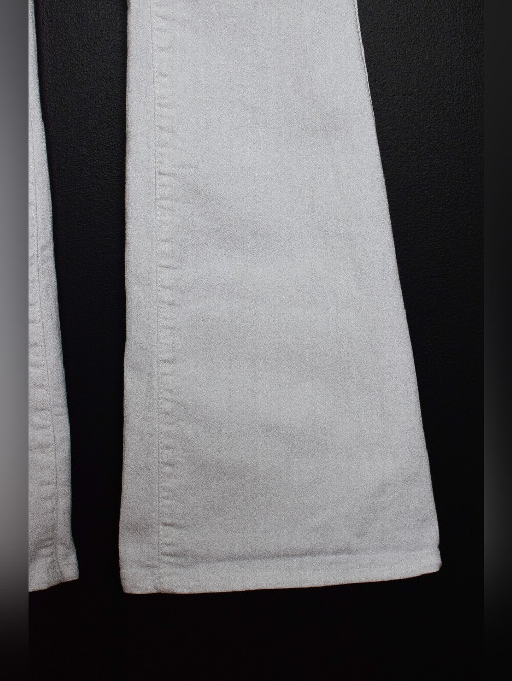 We The Free Jayde Flare Jeans White Denim High Rise Size 27 Boho Western Coastal - Picture 6 of 10